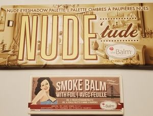 Nude Tude Pallette and Smoke Balm palette